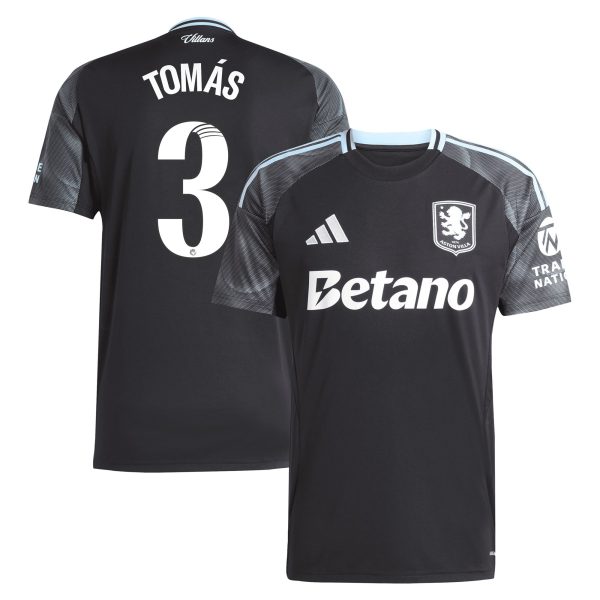 aston-villa-adidas-wsl-away-shirt-2025-26-with-tomas-3-printing Collection - Official Aston Villa Shirts & Jerseys