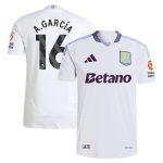 aston villa adidas away authentic shirt 2024-25 with a.garcía 16 printing Collection - Official Aston Villa Shirts & Jerseys