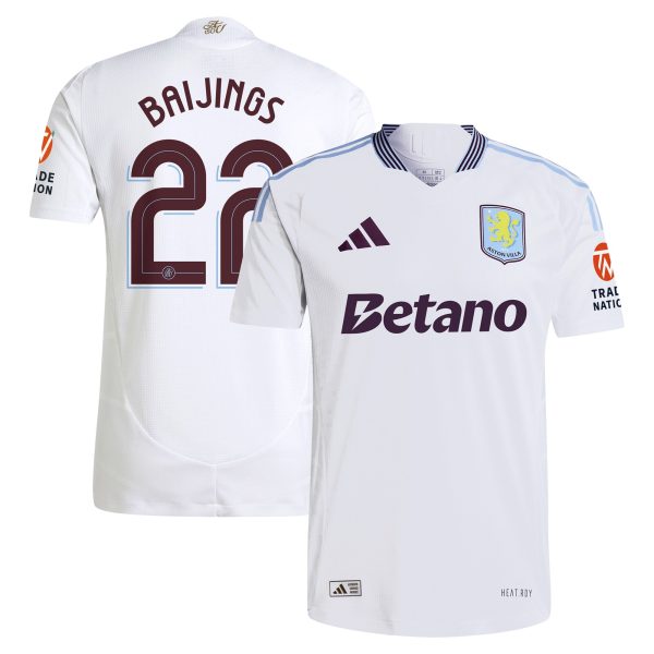 aston villa adidas away authentic shirt 2024-25 with baijings 22 cup printing Collection - Official Aston Villa Shirts & Jerseys