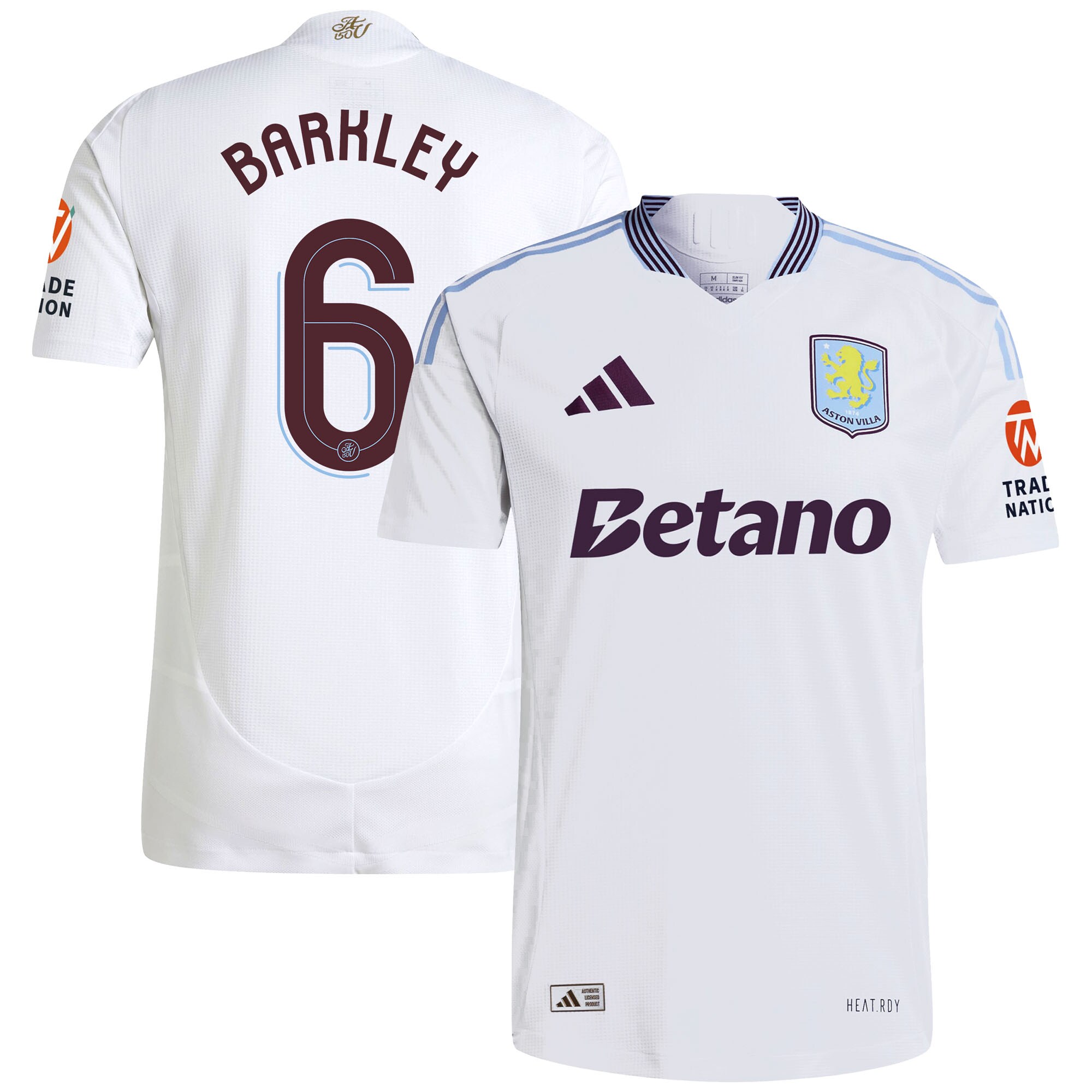 aston villa adidas away authentic shirt 2024-25 with barkley 6 cup printing Collection - Official Aston Villa Shirts & Jerseys