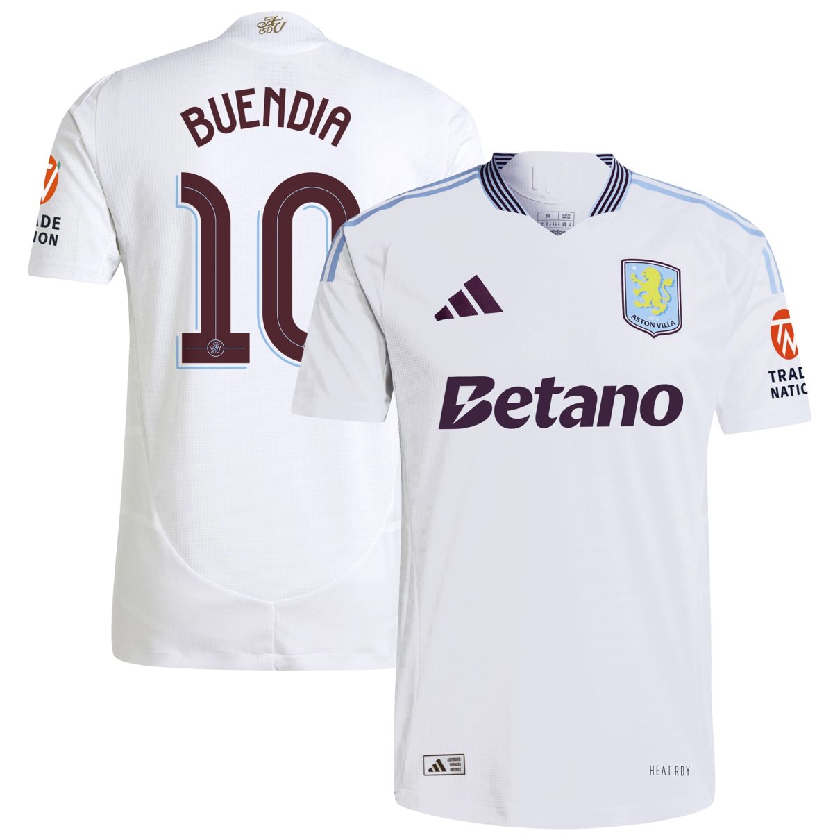 aston villa adidas away authentic shirt 2024-25 with buendia 10 cup printing Collection - Official Aston Villa Shirts & Jerseys