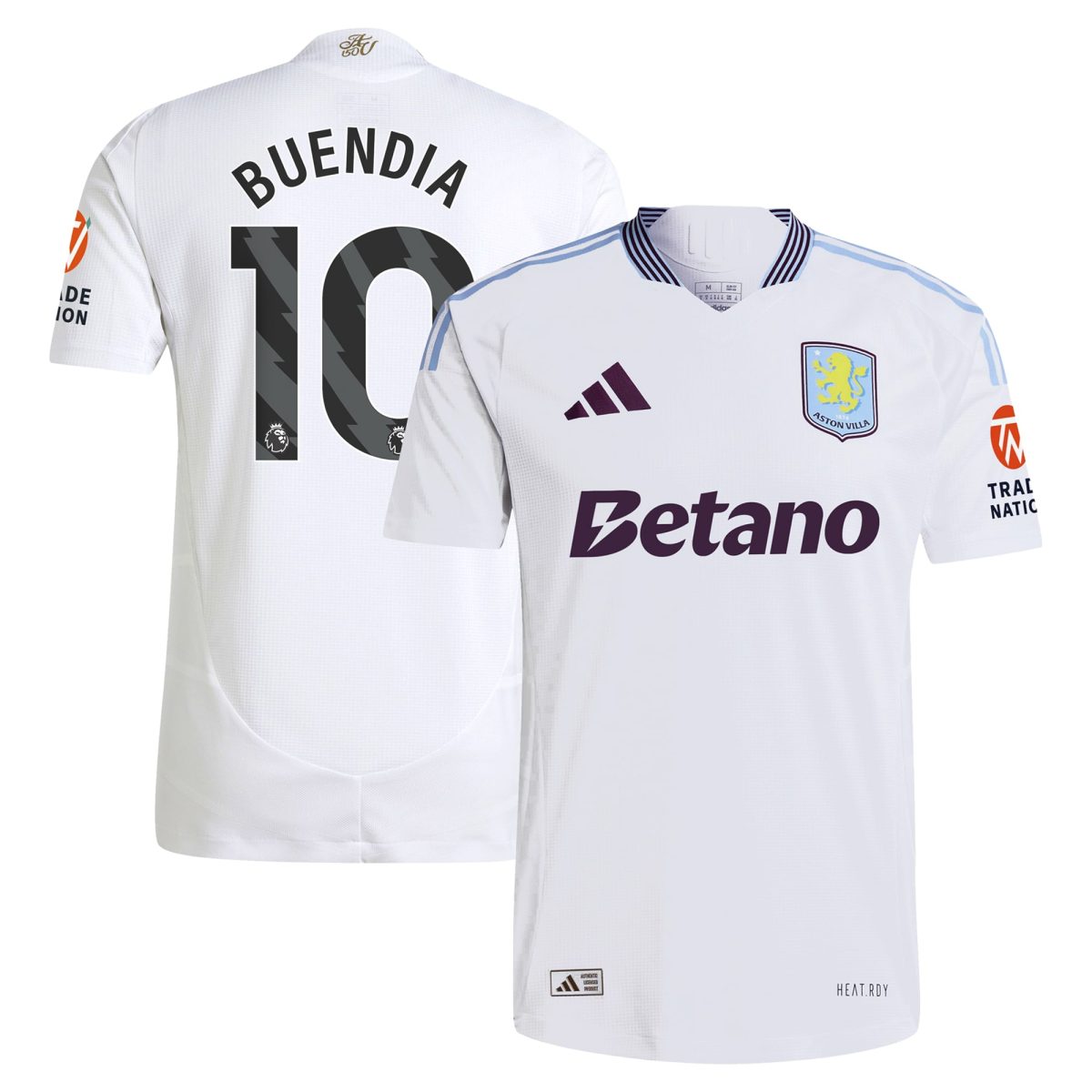 aston villa adidas away authentic shirt 2024-25 with buendia 10 printing Collection - Official Aston Villa Shirts & Jerseys