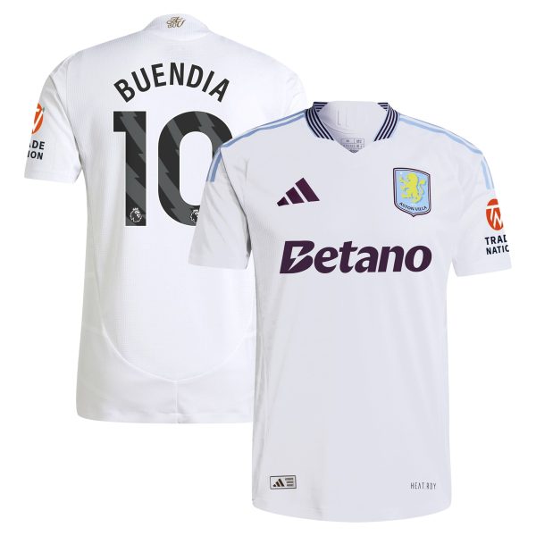 aston villa adidas away authentic shirt 2024-25 with buendia 10 printing Collection - Official Aston Villa Shirts & Jerseys