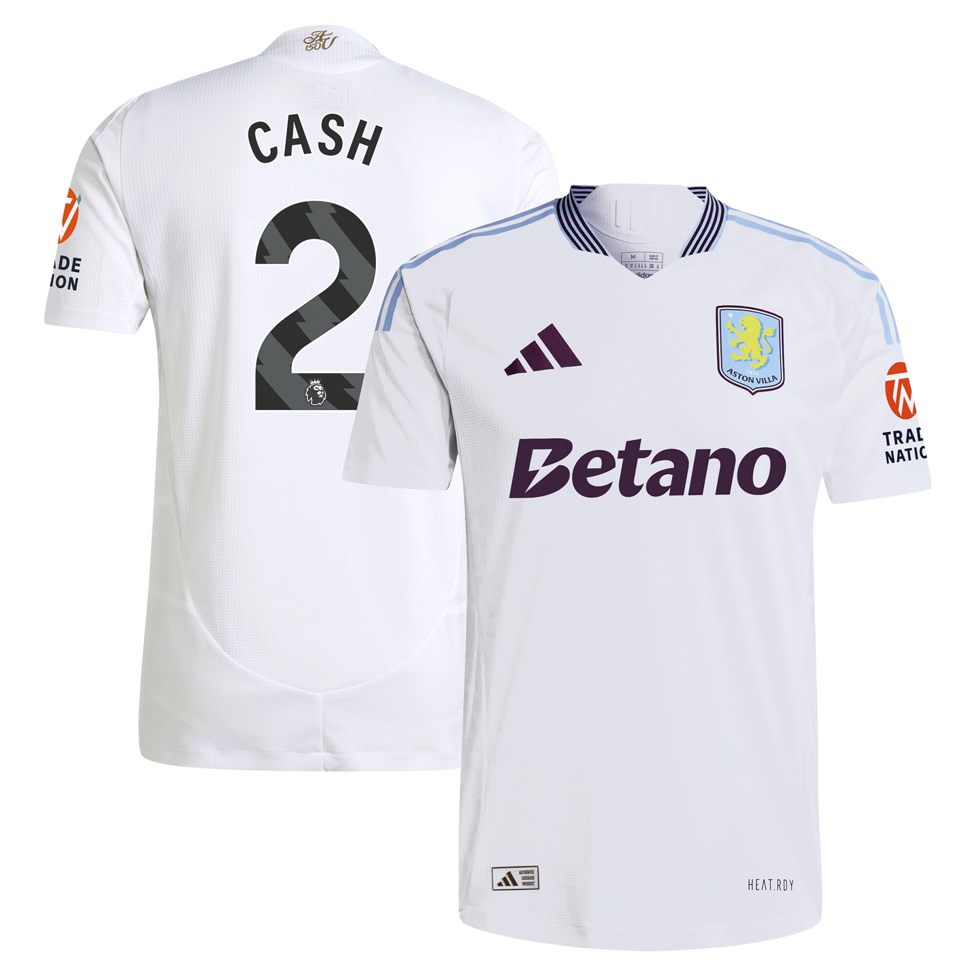 aston villa adidas away authentic shirt 2024-25 with cash 2 printing Collection - Official Aston Villa Shirts & Jerseys