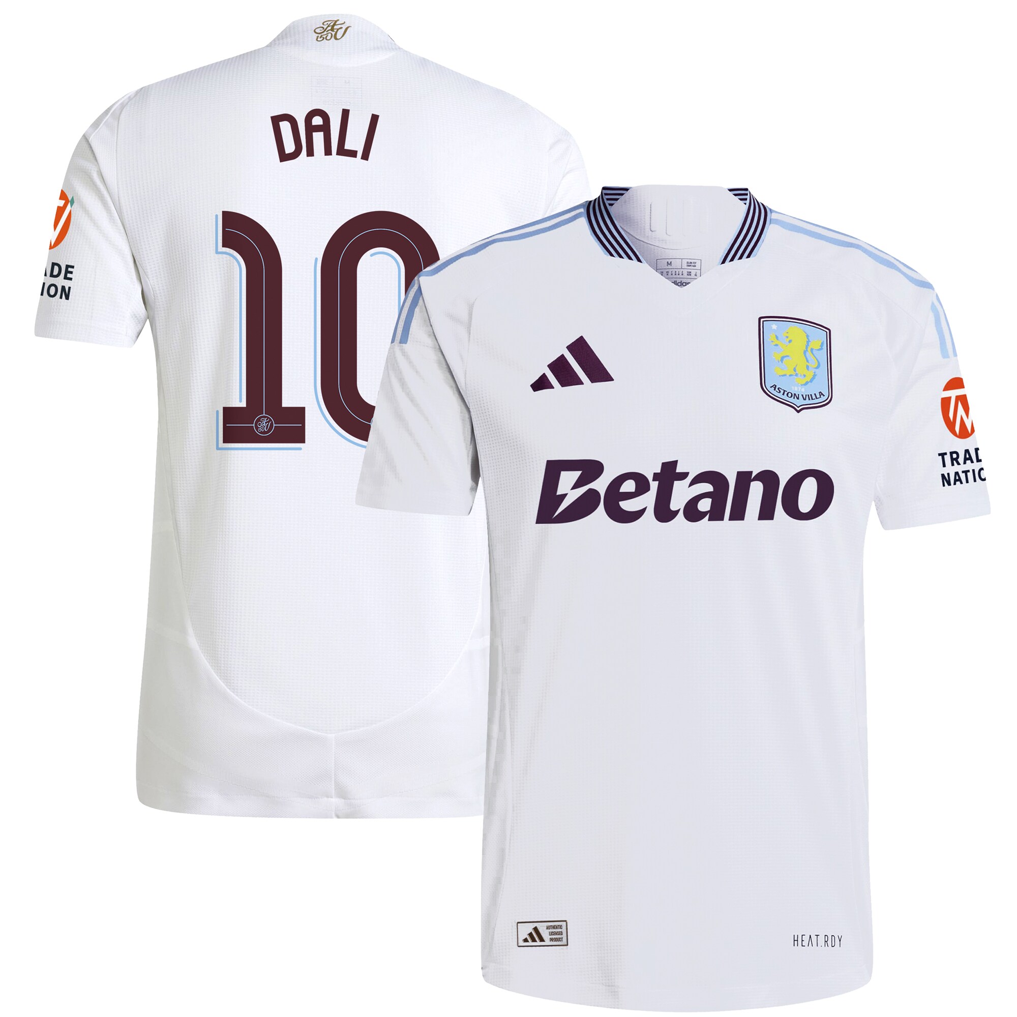 aston villa adidas away authentic shirt 2024-25 with dali 10 cup printing Collection - Official Aston Villa Shirts & Jerseys
