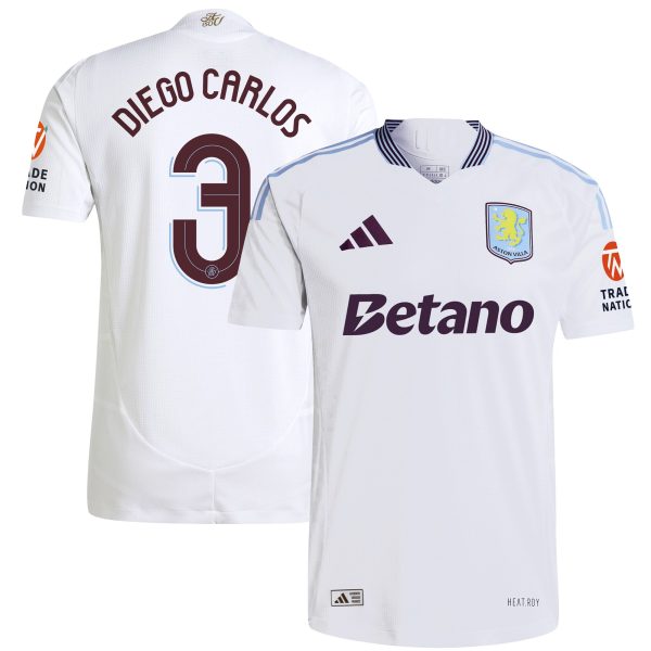 aston villa adidas away authentic shirt 2024-25 with diego carlos 3 cup printing Collection - Official Aston Villa Shirts & Jerseys