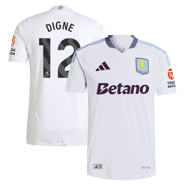 aston villa adidas away authentic shirt 2024-25 with digne 12 printing Collection - Official Aston Villa Shirts & Jerseys