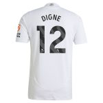 aston villa adidas away authentic shirt 2024-25 with digne 12 printing Collection - Official Aston Villa Shirts & Jerseys