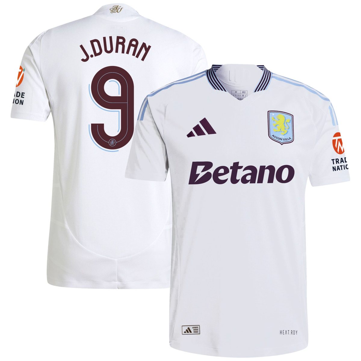 aston villa adidas away authentic shirt 2024-25 with duran 9 cup printing Collection - Official Aston Villa Shirts & Jerseys