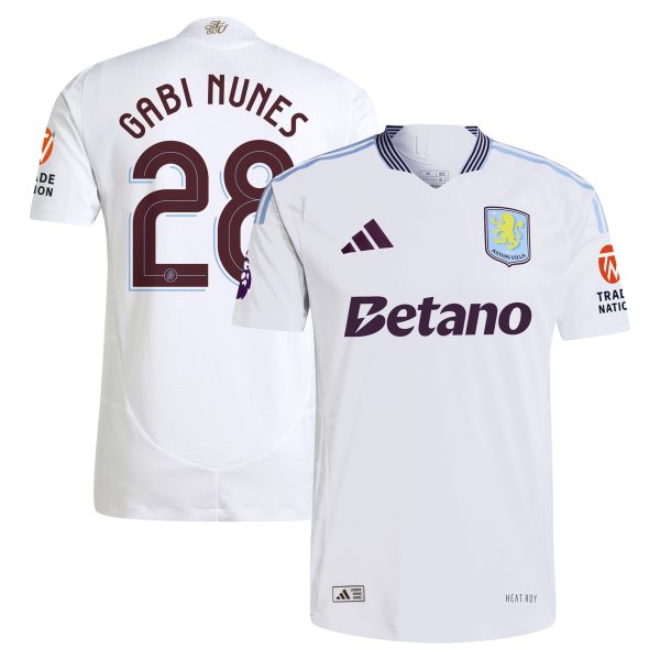 aston villa adidas away authentic shirt 2024-25 with gabi nunes 28 cup printing Collection - Official Aston Villa Shirts & Jerseys