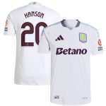 aston villa adidas away authentic shirt 2024-25 with hanson 20 cup printing Collection - Official Aston Villa Shirts & Jerseys