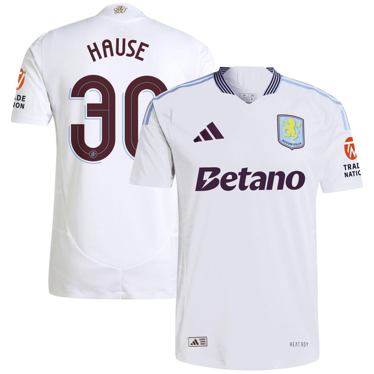 aston villa adidas away authentic shirt 2024-25 with hause 30 cup printing Collection - Official Aston Villa Shirts & Jerseys