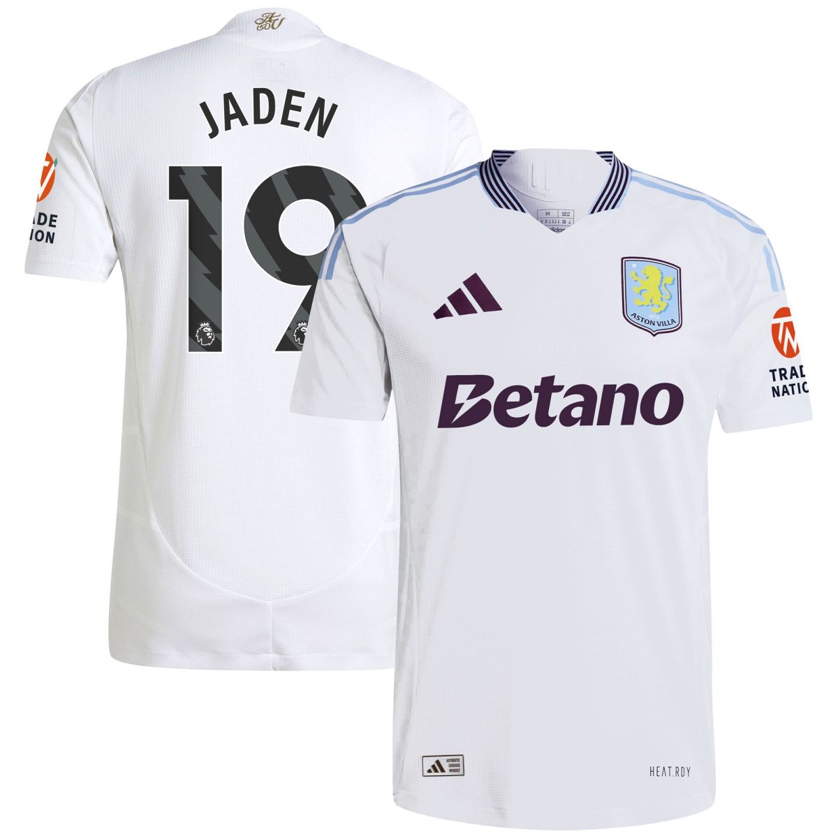 aston villa adidas away authentic shirt 2024-25 with jaden 19 printing Collection - Official Aston Villa Shirts & Jerseys