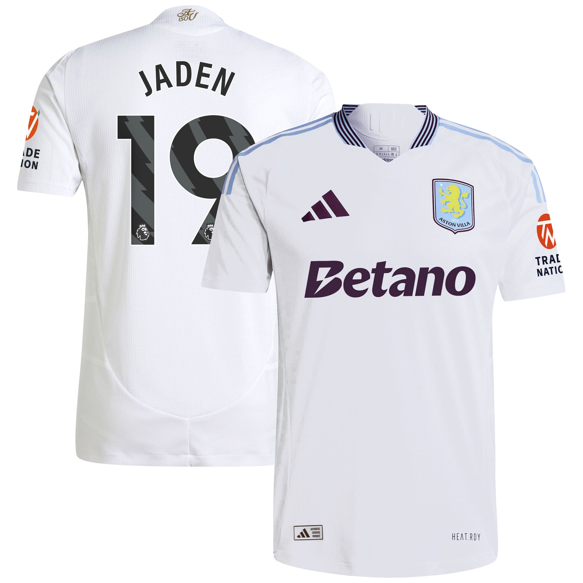 aston villa adidas away authentic shirt 2024-25 with jaden 19 printing Collection - Official Aston Villa Shirts & Jerseys