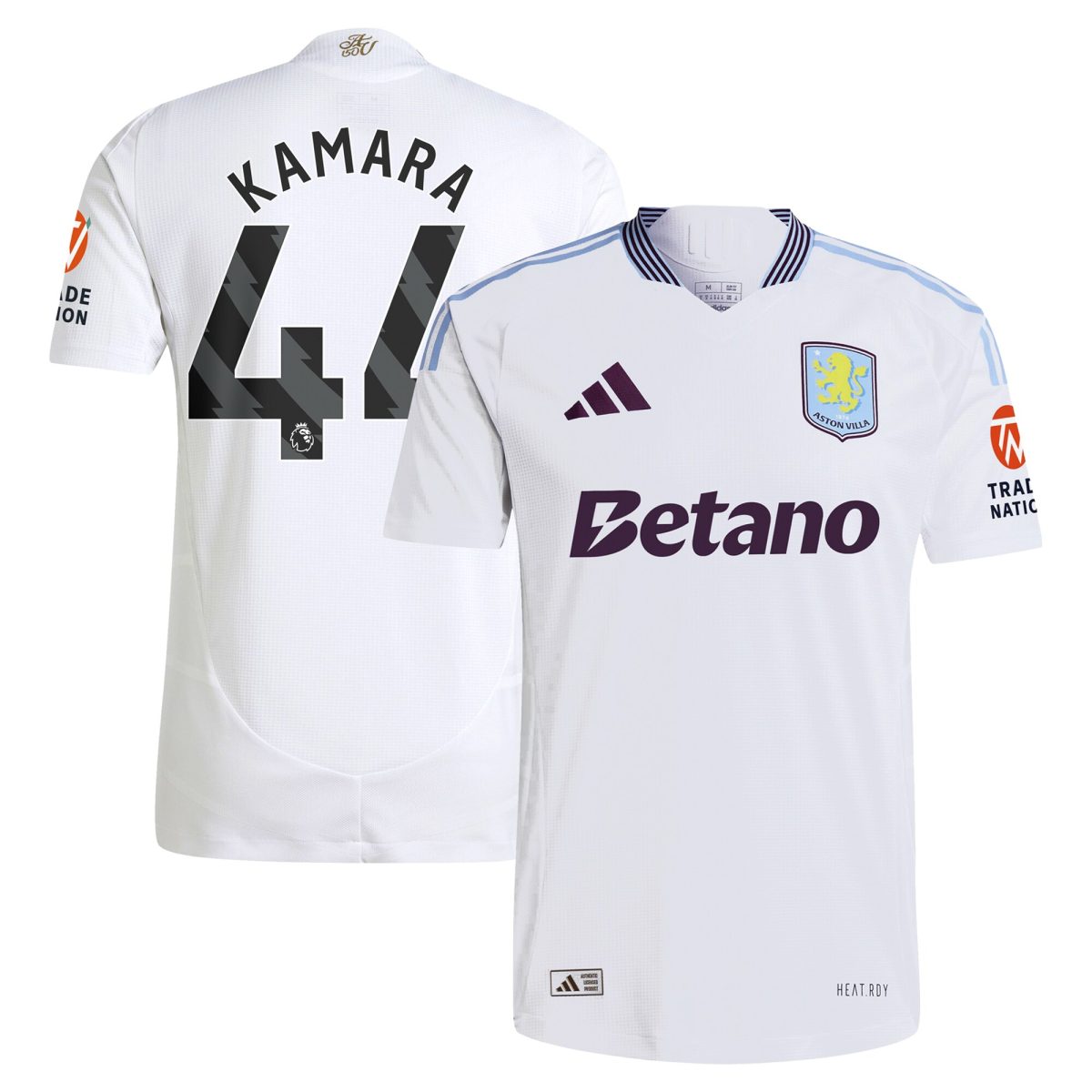 aston villa adidas away authentic shirt 2024-25 with kamara 44 printing Collection - Official Aston Villa Shirts & Jerseys