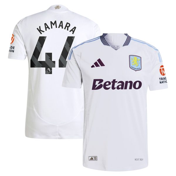 aston villa adidas away authentic shirt 2024-25 with kamara 44 printing Collection - Official Aston Villa Shirts & Jerseys