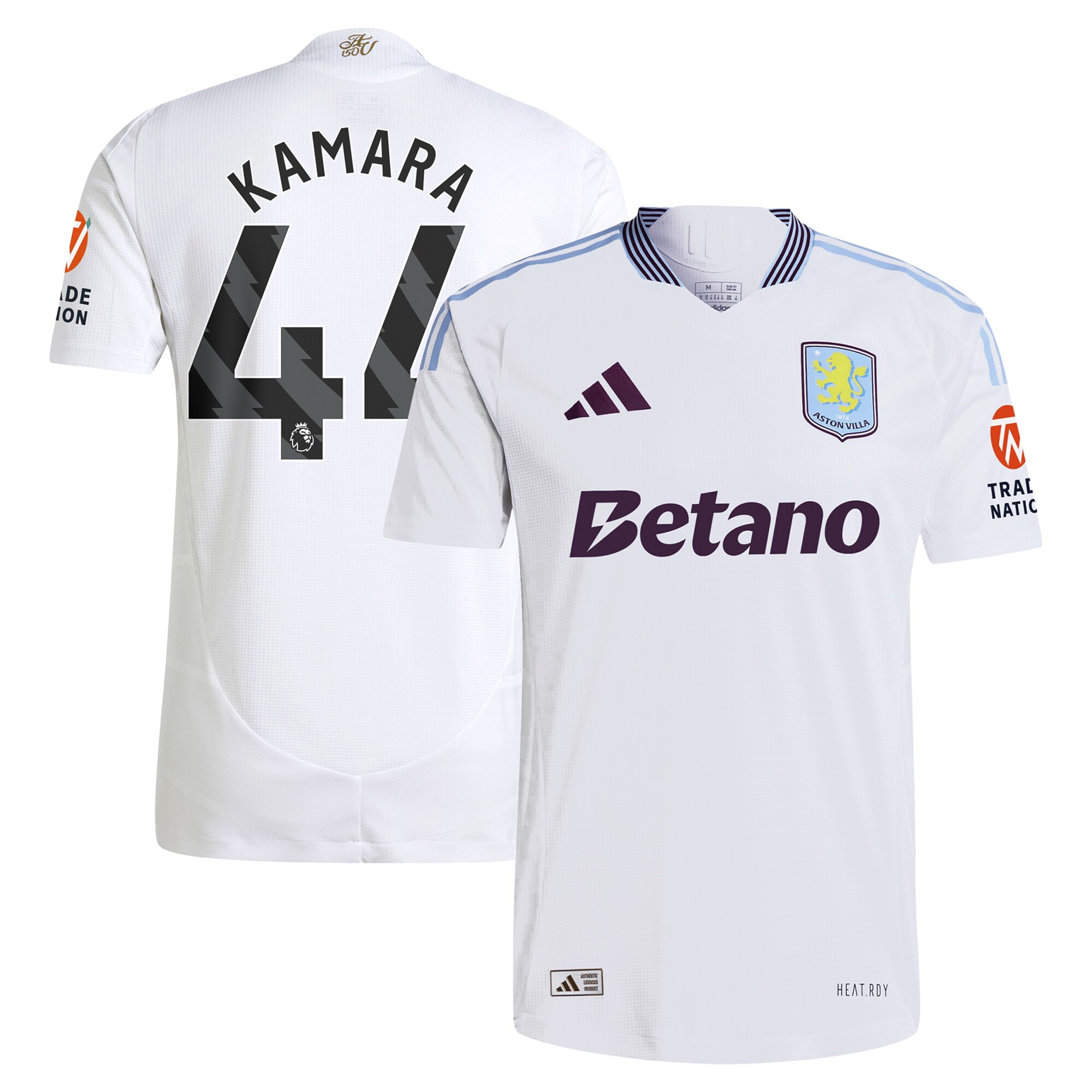 aston villa adidas away authentic shirt 2024-25 with kamara 44 printing Collection - Official Aston Villa Shirts & Jerseys