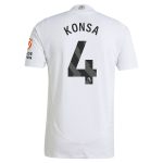 aston villa adidas away authentic shirt 2024-25 with konsa 4 printing Collection - Official Aston Villa Shirts & Jerseys