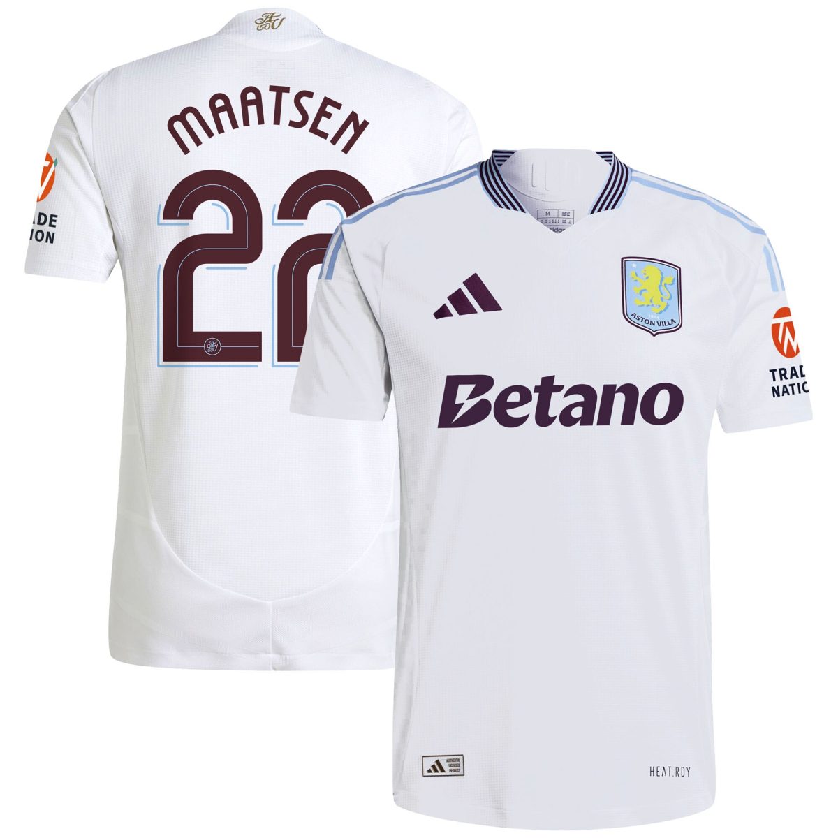 aston villa adidas away authentic shirt 2024-25 with maatsen 22 cup printing Collection - Official Aston Villa Shirts & Jerseys