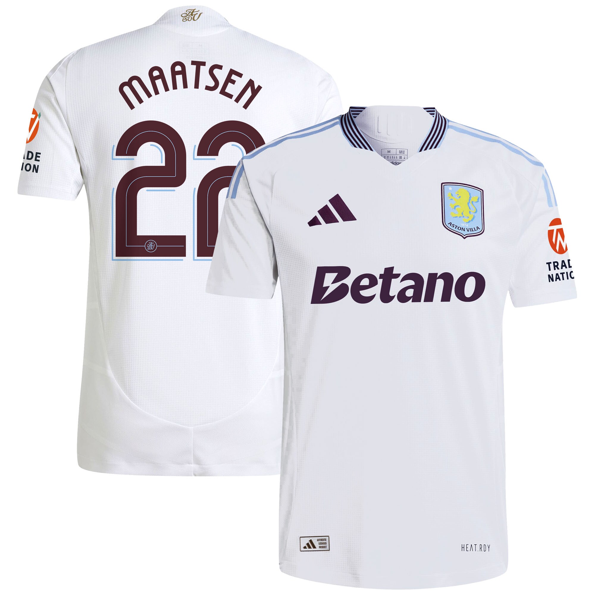 aston villa adidas away authentic shirt 2024-25 with maatsen 22 cup printing Collection - Official Aston Villa Shirts & Jerseys