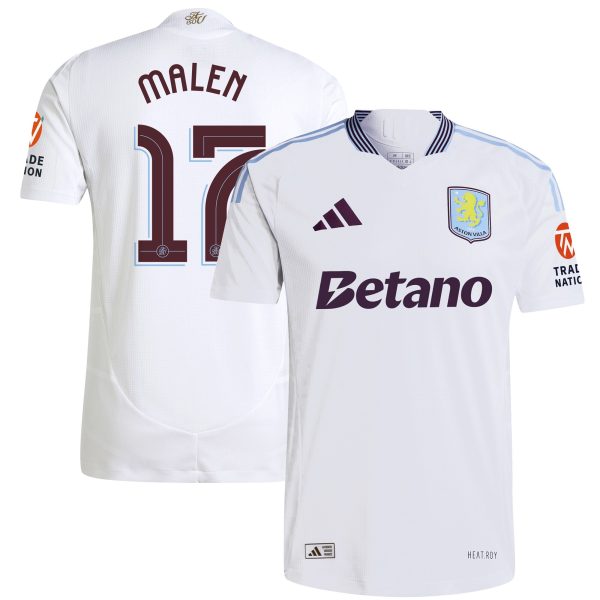 aston villa adidas away authentic shirt 2024-25 with malen 17 cup printing Collection - Official Aston Villa Shirts & Jerseys