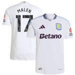 aston villa adidas away authentic shirt 2024-25 with malen 17 printing Collection - Official Aston Villa Shirts & Jerseys