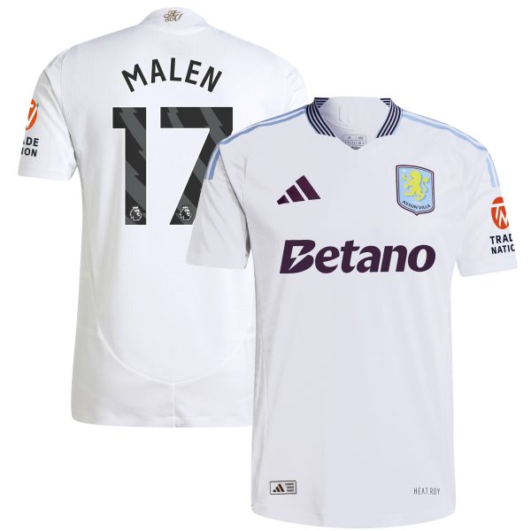 aston villa adidas away authentic shirt 2024-25 with malen 17 printing Collection - Official Aston Villa Shirts & Jerseys