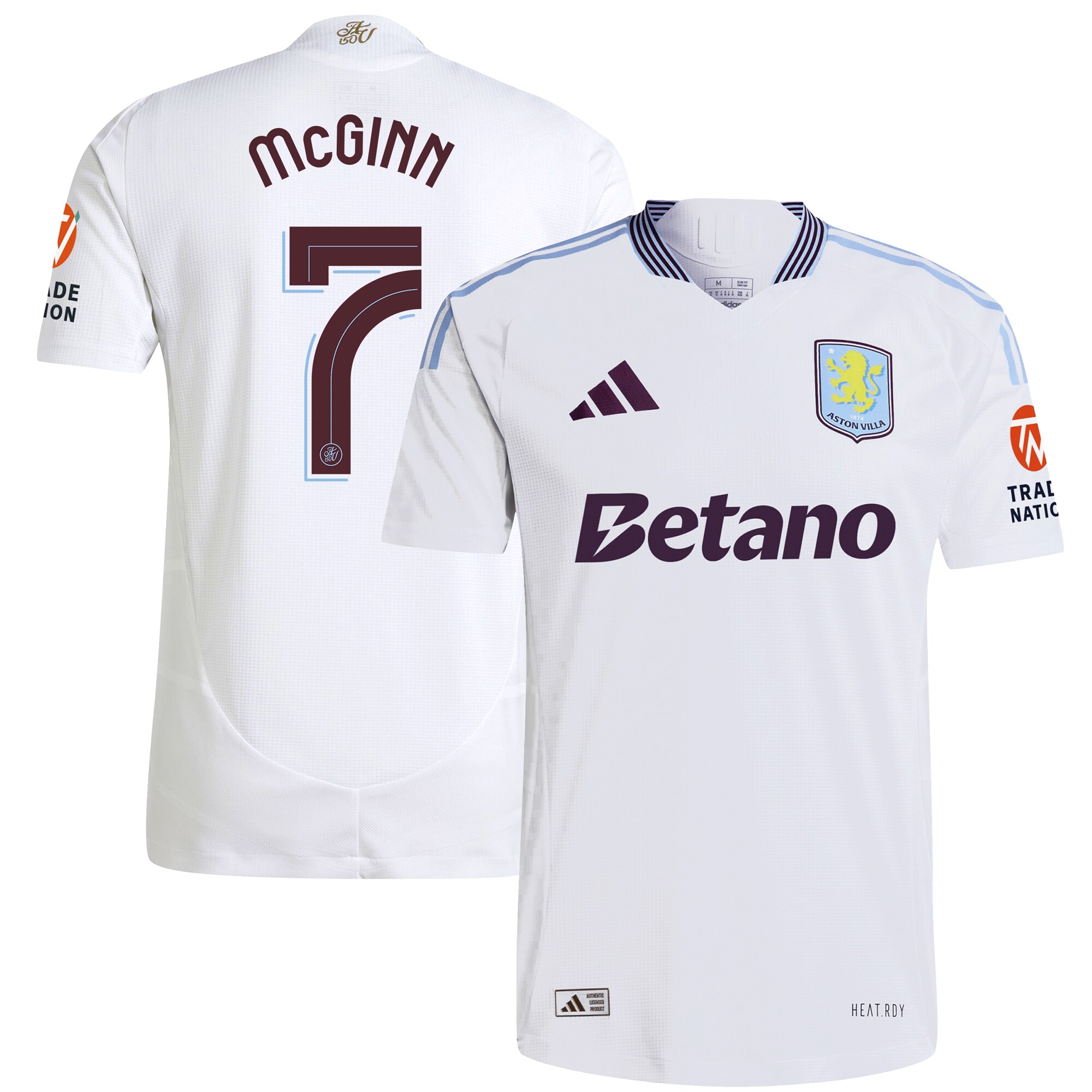 aston villa adidas away authentic shirt 2024-25 with mcginn 7 cup printing Collection - Official Aston Villa Shirts & Jerseys
