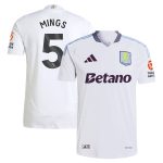 aston villa adidas away authentic shirt 2024-25 with mings 5 printing Collection - Official Aston Villa Shirts & Jerseys