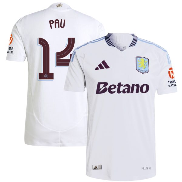 aston villa adidas away authentic shirt 2024-25 with pau 14 cup printing Collection - Official Aston Villa Shirts & Jerseys