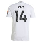 aston villa adidas away authentic shirt 2024-25 with pau 14 printing Collection - Official Aston Villa Shirts & Jerseys