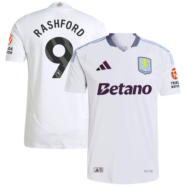 aston villa adidas away authentic shirt 2024-25 with rashford 9 printing Collection - Official Aston Villa Shirts & Jerseys