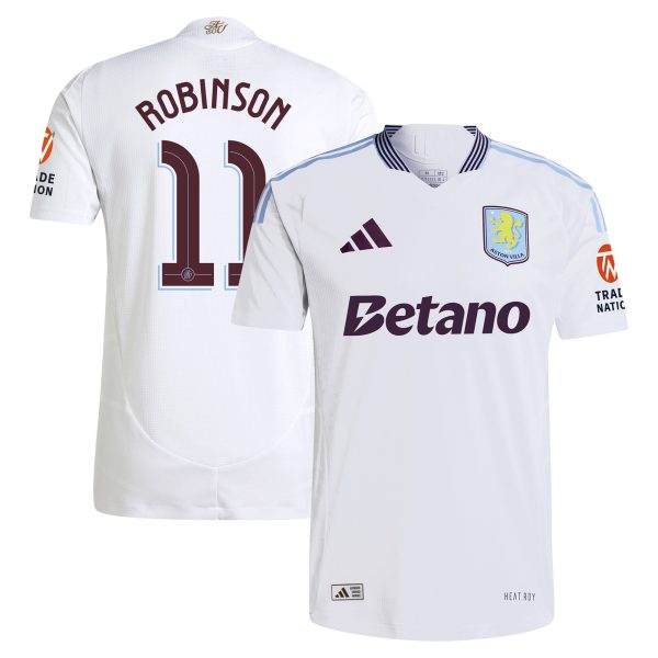 aston villa adidas away authentic shirt 2024-25 with robinson 11 cup printing Collection - Official Aston Villa Shirts & Jerseys