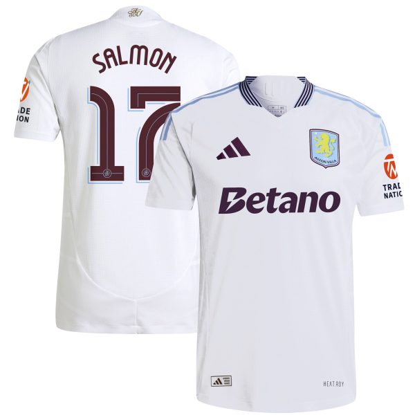 aston villa adidas away authentic shirt 2024-25 with salmon 17 cup printing Collection - Official Aston Villa Shirts & Jerseys