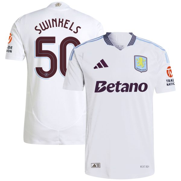 aston villa adidas away authentic shirt 2024-25 with swinkels 50 cup printing Collection - Official Aston Villa Shirts & Jerseys
