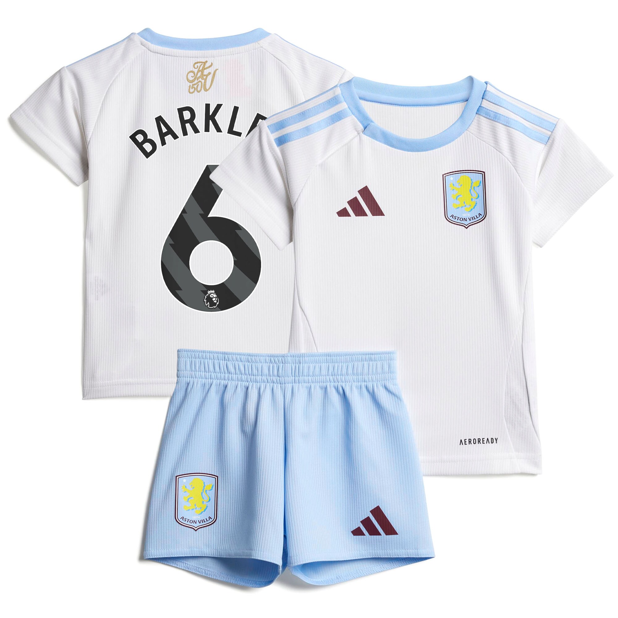 aston villa adidas away baby kit 2024-25 with barkley 6 printing Collection - Official Aston Villa Shirts & Jerseys