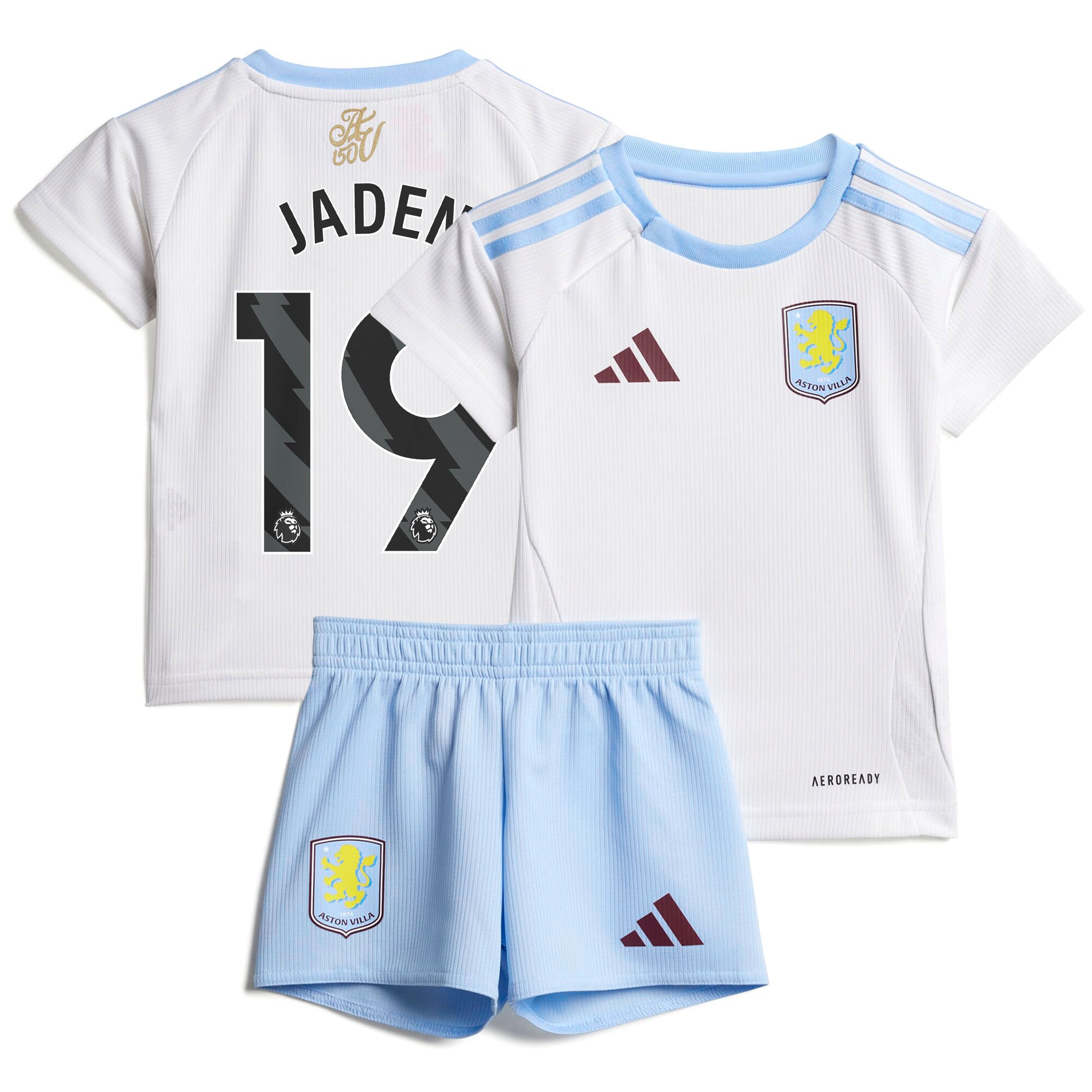 aston villa adidas away baby kit 2024-25 with jaden 19 printing Collection - Official Aston Villa Shirts & Jerseys