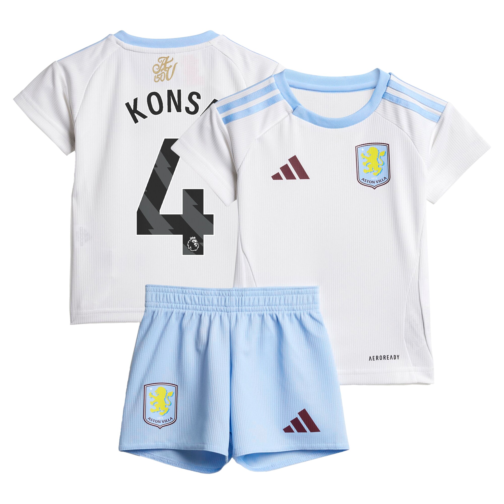 aston villa adidas away baby kit 2024-25 with konsa 4 printing Collection - Official Aston Villa Shirts & Jerseys