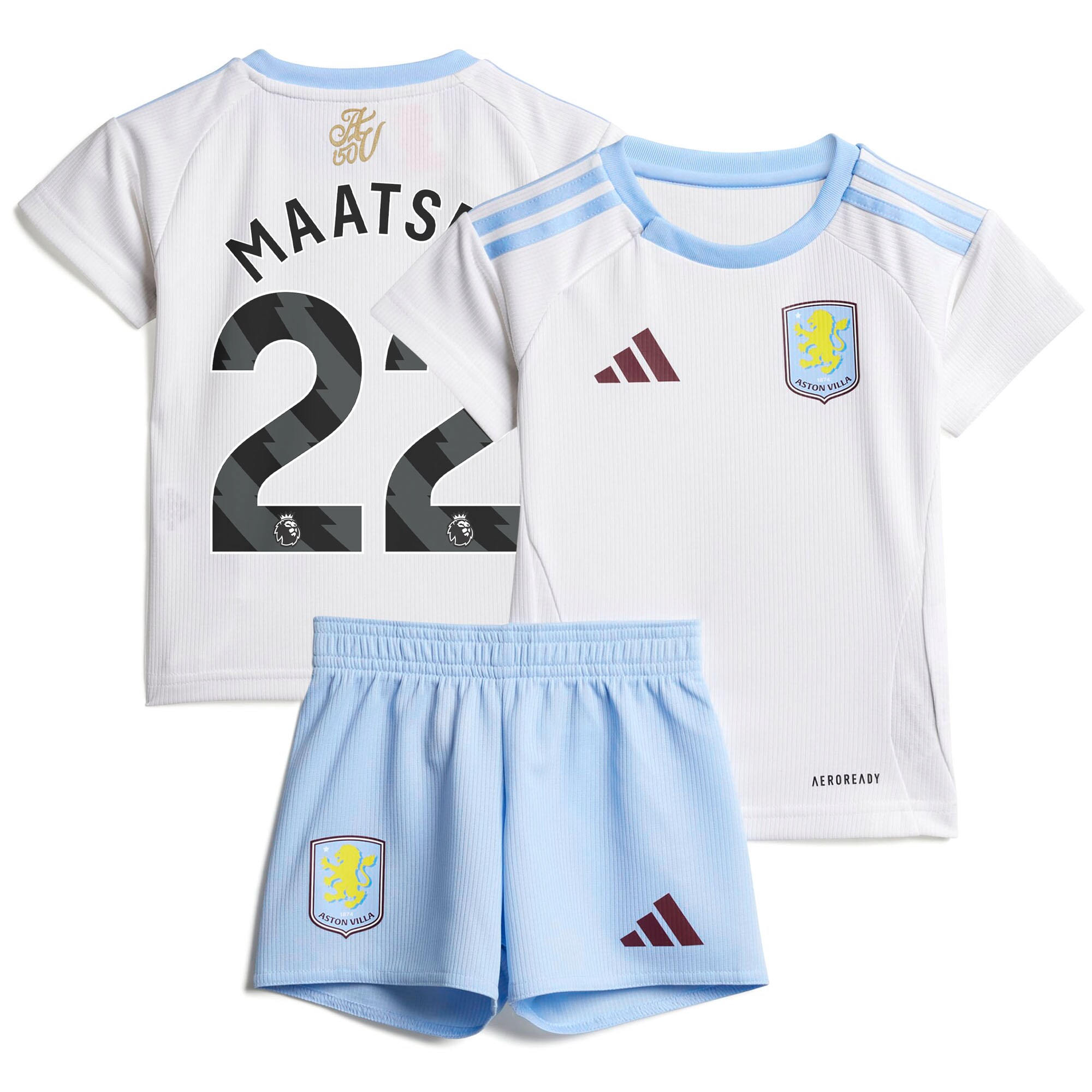 aston villa adidas away baby kit 2024-25 with maatsen 22 printing Collection - Official Aston Villa Shirts & Jerseys