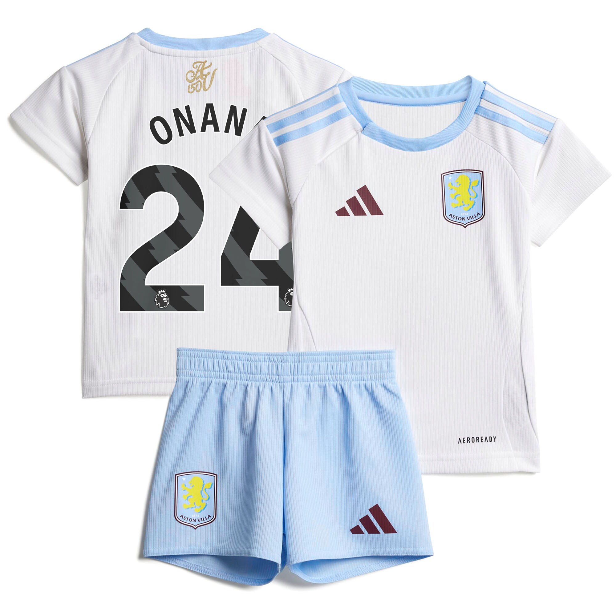 aston villa adidas away baby kit 2024-25 with onana 24 printing Collection - Official Aston Villa Shirts & Jerseys
