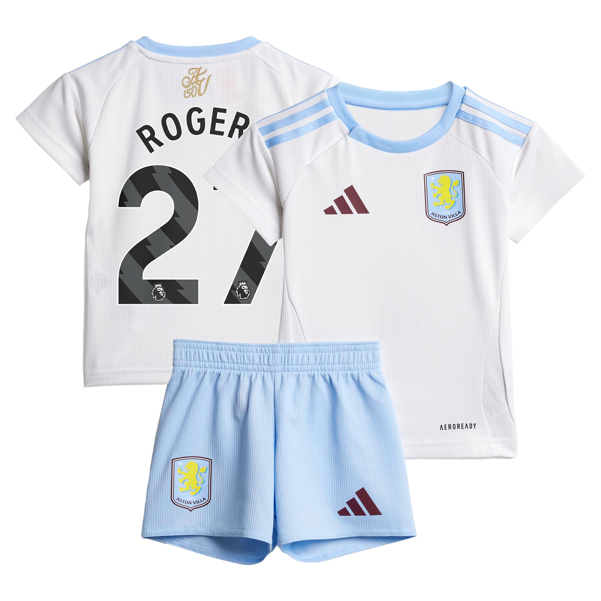 aston villa adidas away baby kit 2024-25 with rogers 27 printing Collection - Official Aston Villa Shirts & Jerseys