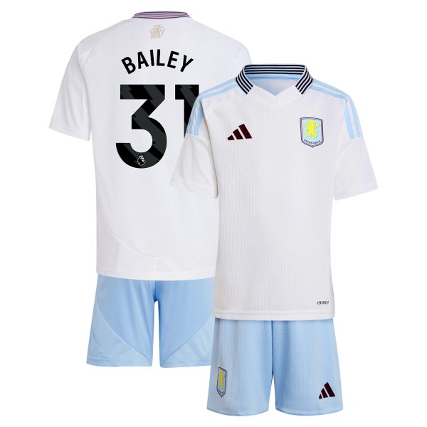 aston villa adidas away mini kit 2024-25 with bailey 31 printing Collection - Official Aston Villa Shirts & Jerseys