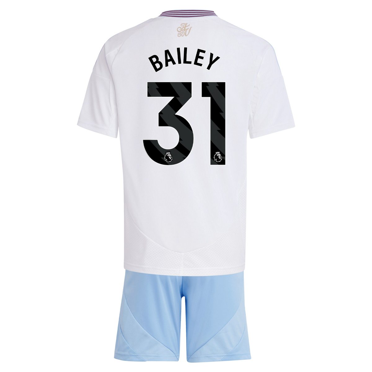 aston villa adidas away mini kit 2024-25 with bailey 31 printing Collection - Official Aston Villa Shirts & Jerseys