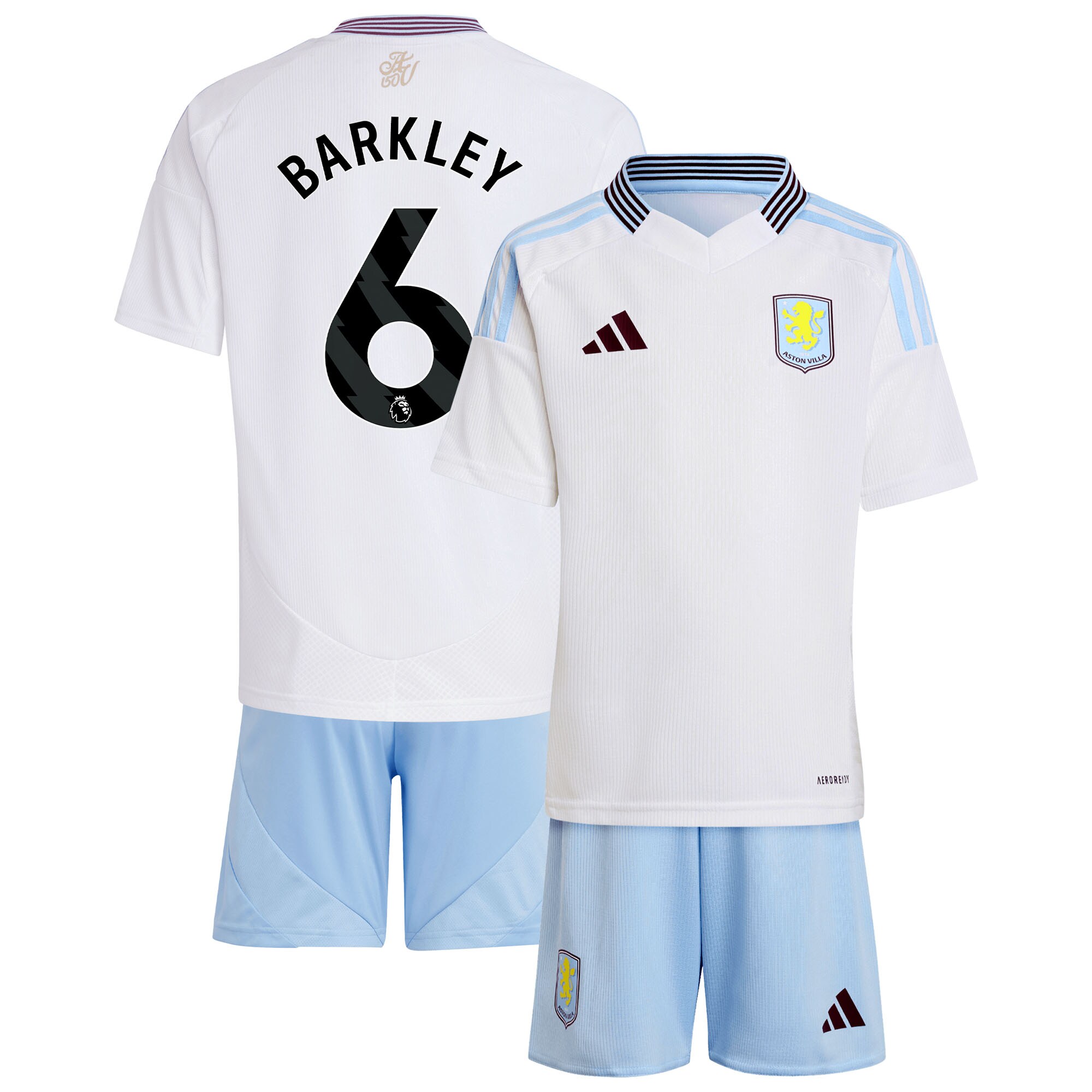 aston villa adidas away mini kit 2024-25 with barkley 6 printing Collection - Official Aston Villa Shirts & Jerseys