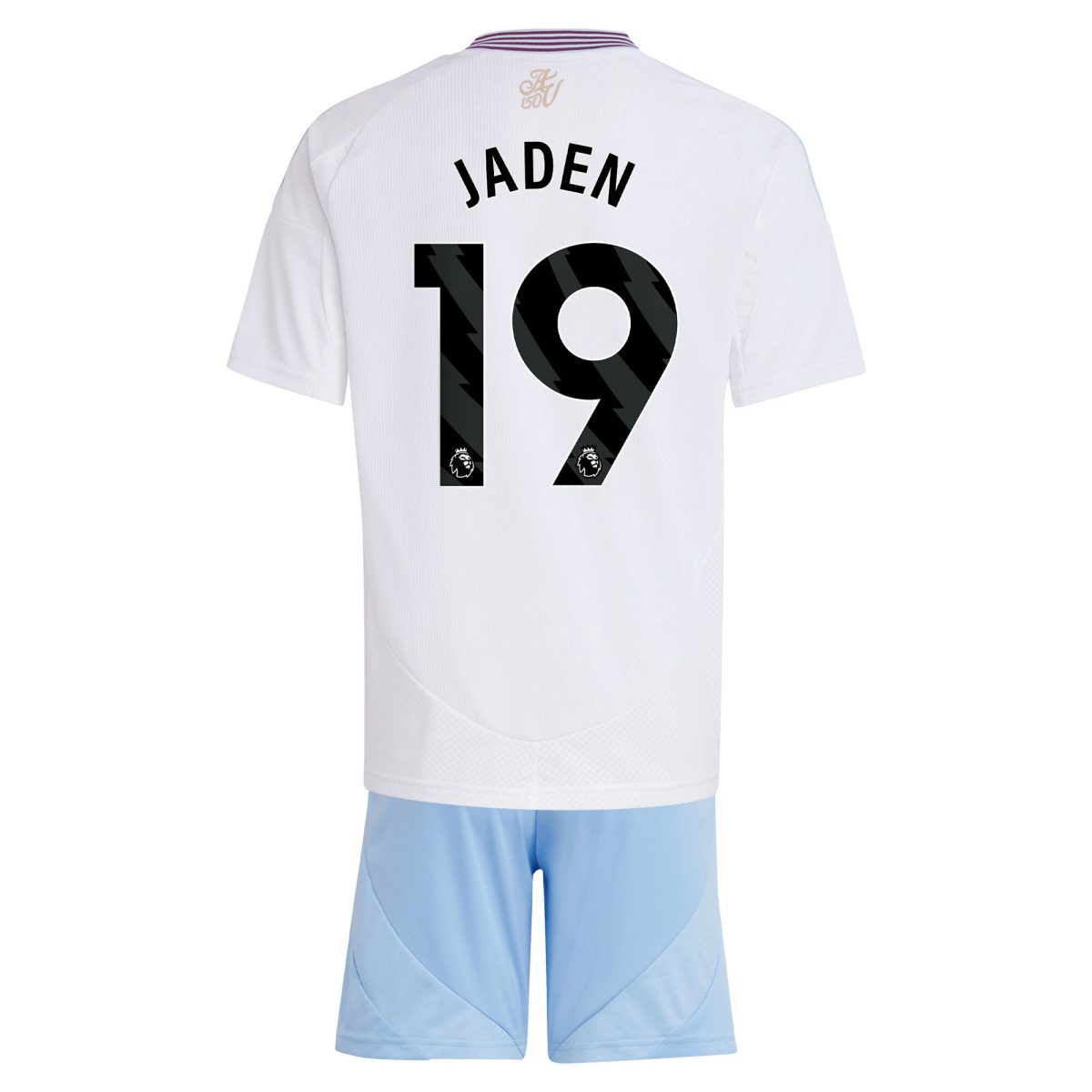 aston villa adidas away mini kit 2024-25 with jaden 19 printing Collection - Official Aston Villa Shirts & Jerseys