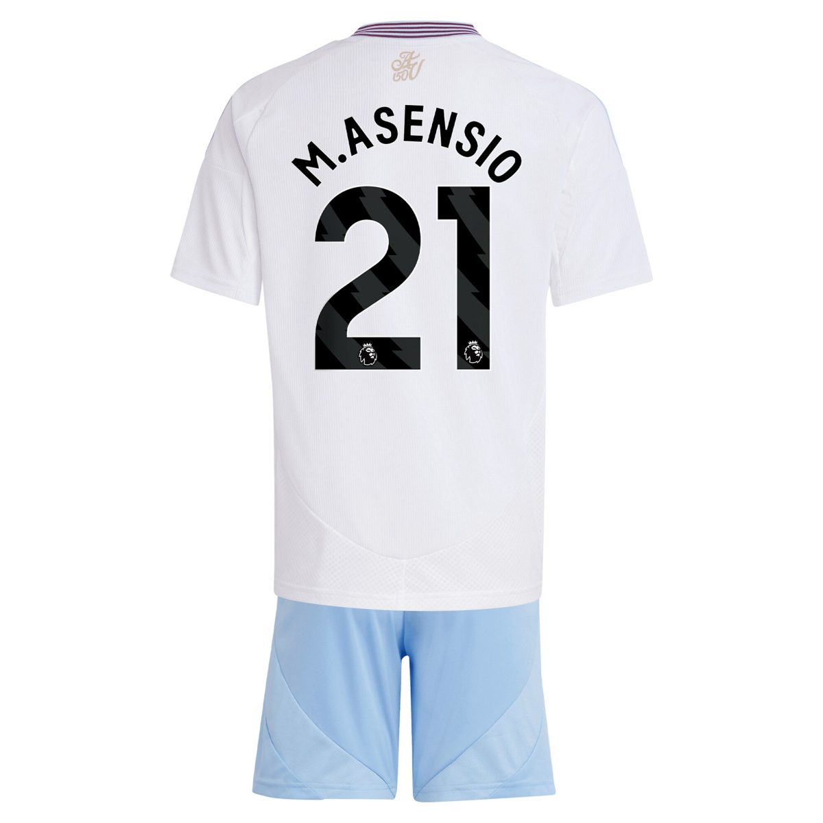 aston villa adidas away mini kit 2024-25 with m.asensio 21 printing Collection - Official Aston Villa Shirts & Jerseys