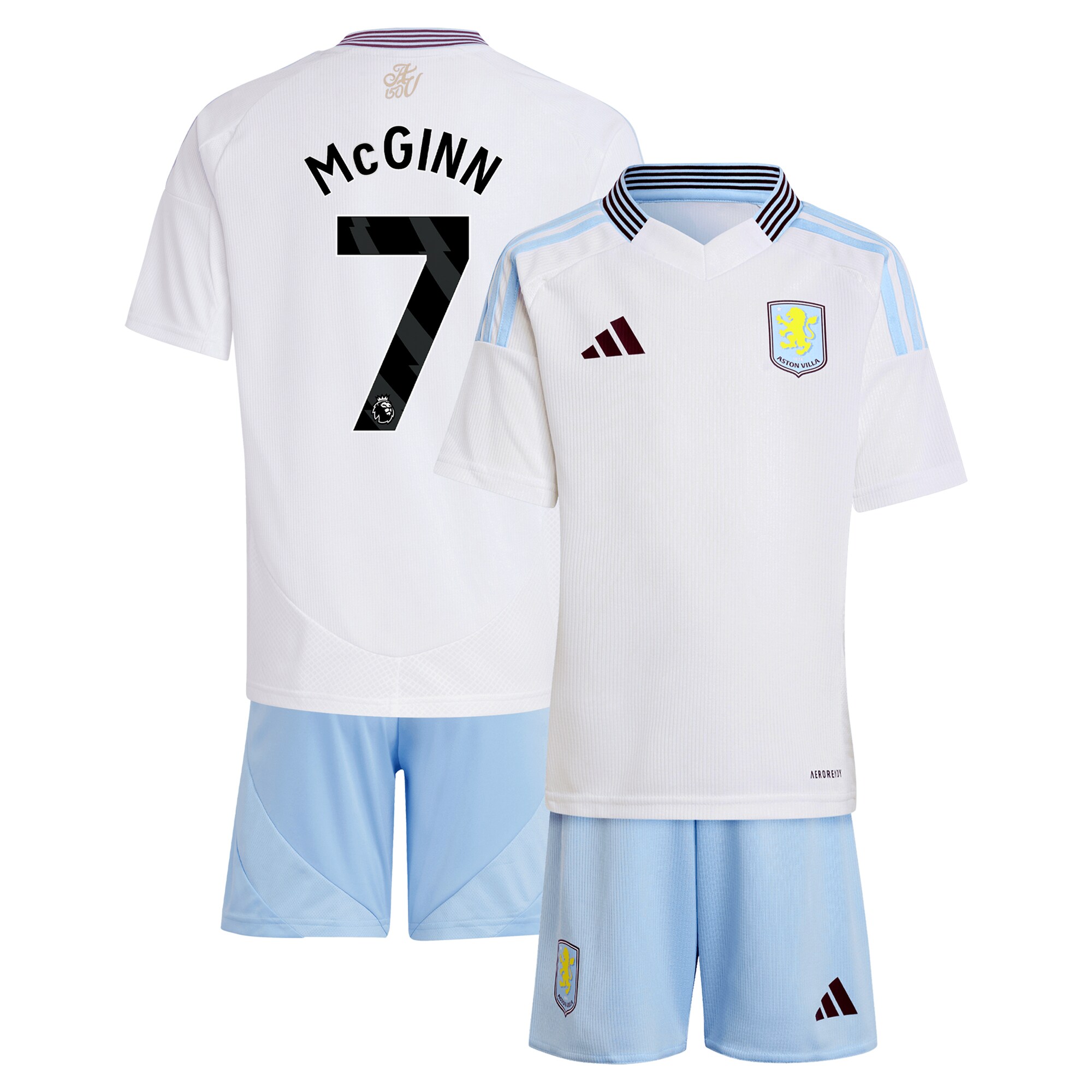 aston villa adidas away mini kit 2024-25 with mcginn 7 printing Collection - Official Aston Villa Shirts & Jerseys