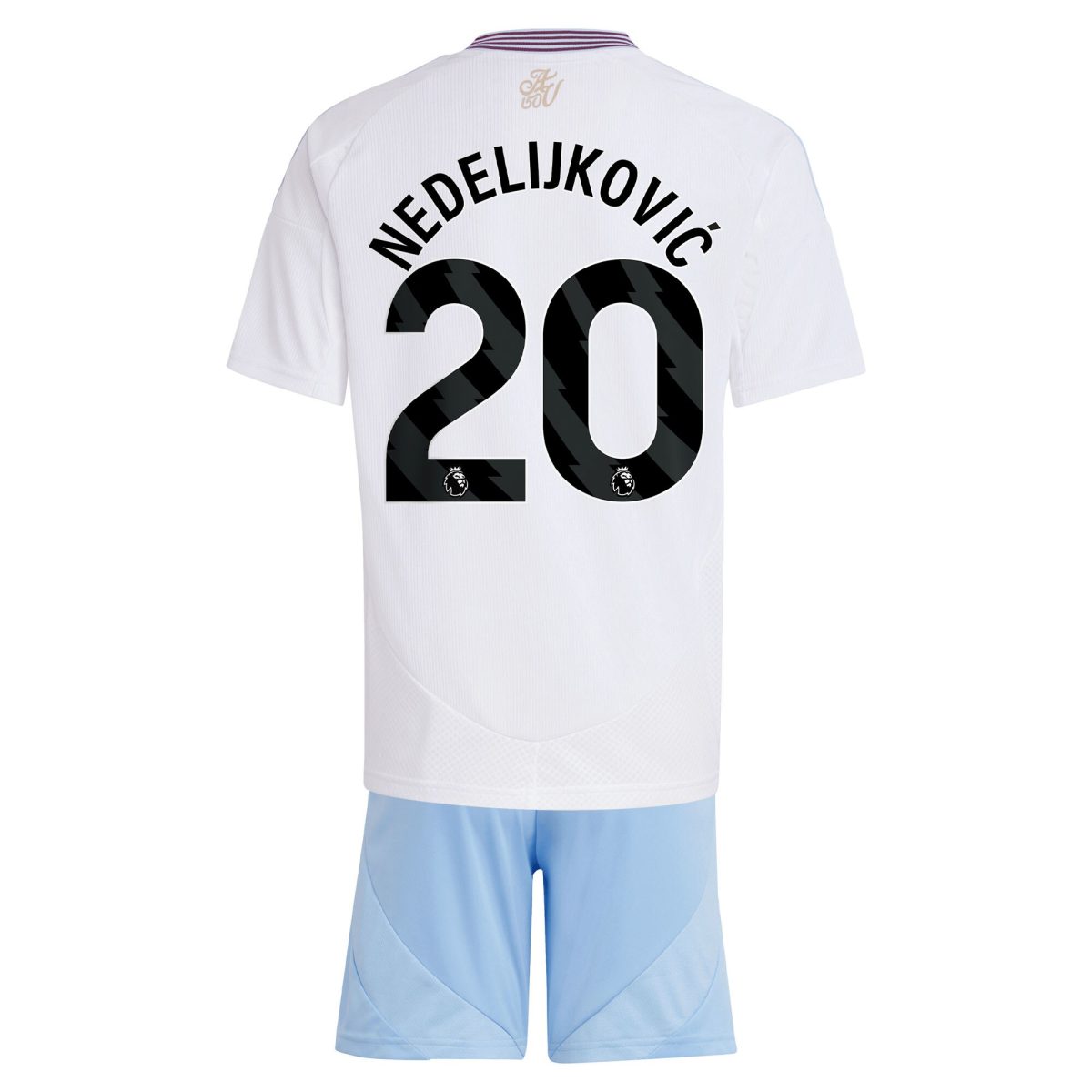 aston villa adidas away mini kit 2024-25 with nedeljković 20 printing Collection - Official Aston Villa Shirts & Jerseys