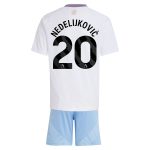 aston villa adidas away mini kit 2024-25 with nedeljković 20 printing Collection - Official Aston Villa Shirts & Jerseys