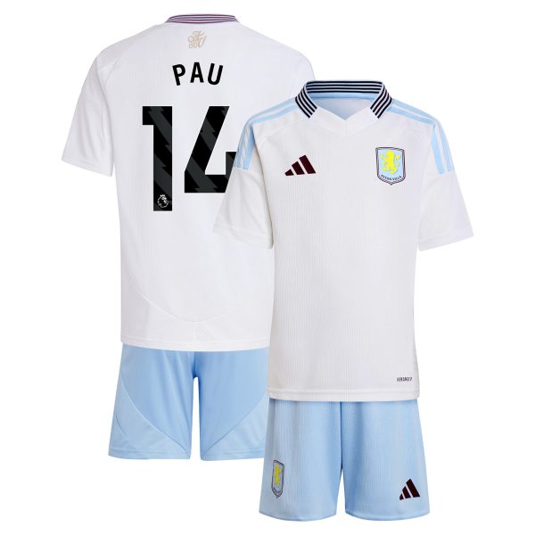 aston villa adidas away mini kit 2024-25 with pau 14 printing Collection - Official Aston Villa Shirts & Jerseys